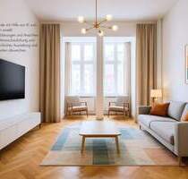 Altbau 3-Zimmer-Wohnung mit angebundenem AtelierShowroom - Niebuhrstraße - Berlin Charlottenburg