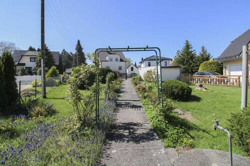 Blick zur Straße - 