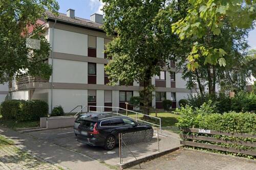 Seitenansicht Bad Wörishofen - Hervorragende 1-Zimmer Terrassenwohnung mit Tiefgaragenstellplatz - Sauna und Pool im Keller