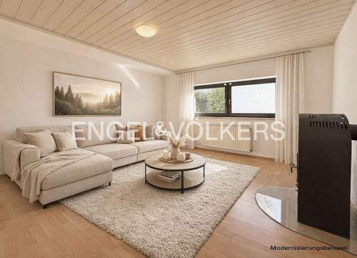 Einrichtungsbeispiel Wohnzimmer ELW - 