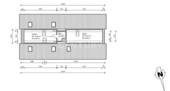 Grundriss Spitzboden (beispielhaft) - 