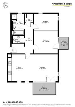 2. Obergeschoss - 