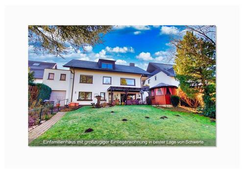 Einfamilienhaus mit großzügiger Einliegerwohnung - Einfamilienhaus mit großzügiger Einliegerwohnung in bester Lage von Schwerte