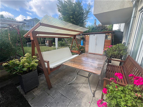Terrasse - 3 Zimmer Etagenwohnung in Soest