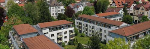 Außenansicht - 2-ZKB ETW im Mehrgenerationenhaus - barrierefrei mit Balkon