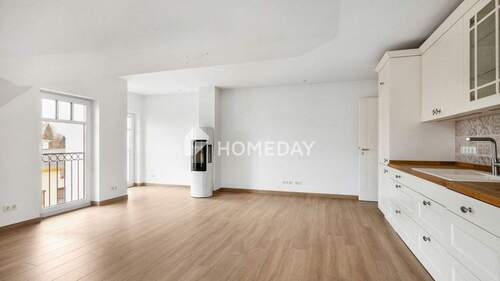 Wohnzimmer 1 - 2 Zimmer Etagenwohnung zum Kaufen in Kühlungsborn