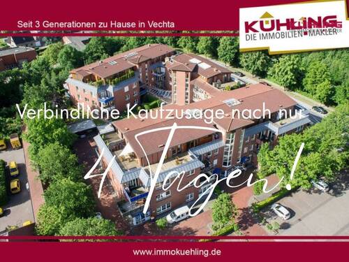 Bild 1 - Barrierearme 2-Zimmer-Wohnung nebst Carport