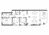 Grundriss Garten - 