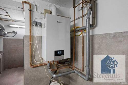 Heizungsanlage im Keller - 