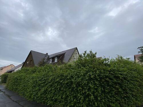 Außenansicht - eingewachsenes Grundstück - Einfamilienhaus mit 140,00 m&sup2; in Dachsbach zum Kaufen