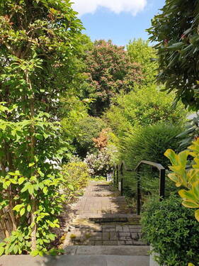 Außentreppe zum Garten - 