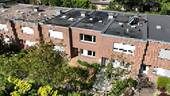 Luftbild der Immobilie - 4 Zimmer Reihenmittelhaus zum Kaufen in Münster