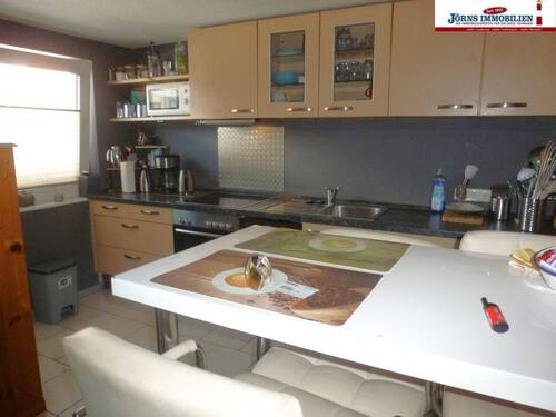 Küche mit EBK., - 3 Zimmer Einfamilienhaus in Fehmarn