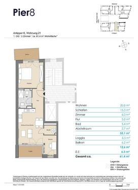 Wohnung 21, Antipper 6 - 