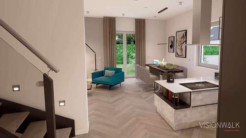 Ansicht Wohn-/Essbereich - 