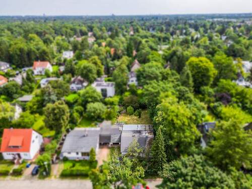 Weitere Drohnenansicht - Grundstück zum Kaufen in Kleinmachnow