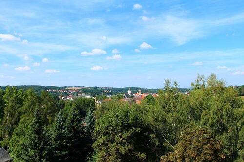 Ausblick Balkon - 2 Zimmer Etagenwohnung zur Miete in Döbeln