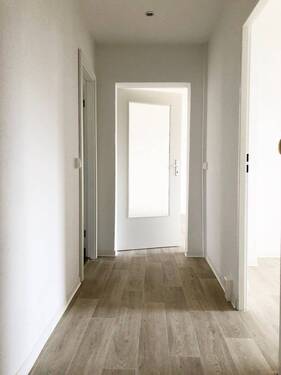 Blick in die Wohnung - 