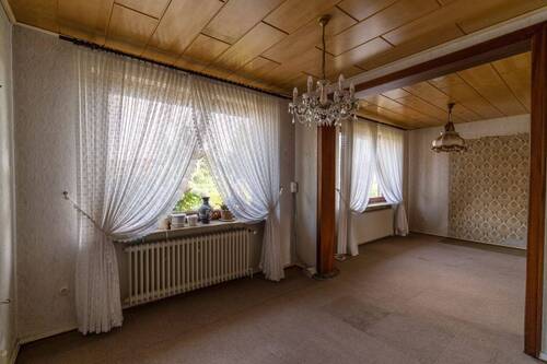 Erdgeschoss - Das Wohnzimmer mit angrenzendem Essz - 