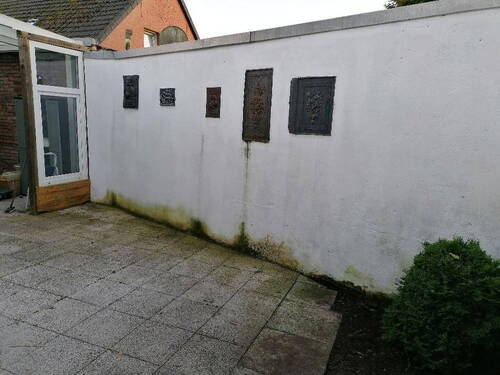 Abgrenzung Terasse - 