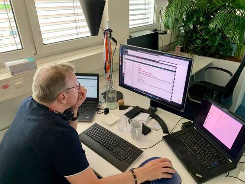 Plätze im Open Space - 