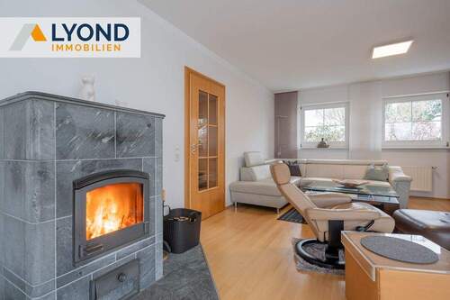 Wohnzimmer EG - 5 Zimmer Einfamilienhaus zum Kaufen in Herscheid