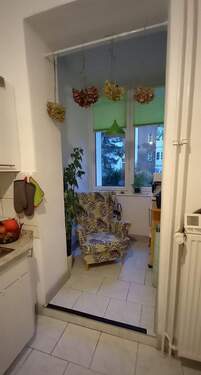 Küche mit Loggia - Etagenwohnung mit 59,30 m² in Kiel zur Miete