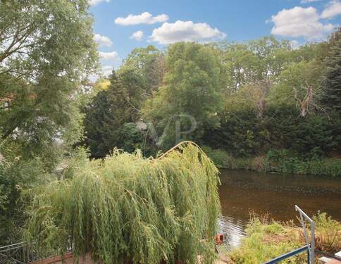Blick vom Balkon - 3 Zimmer Etagenwohnung in Uelzen