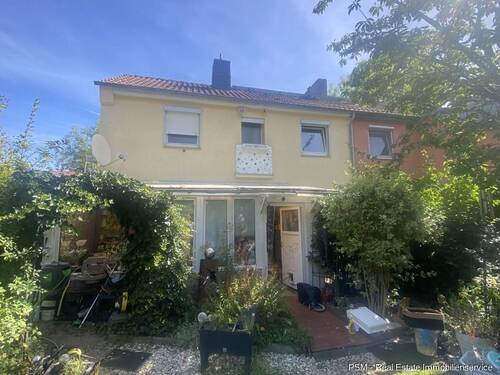 Ansicht Rückseite - Reihenendhaus mit 70,00 m&sup2; in Frankfurt am Main / Frankfurter Berg zum Kaufen