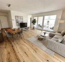 Sembach-NeubauErstbezug: Großzügige, lichtdurchflutete 3-Zimmer-Wohnung mit Balkon u. Einbauküche