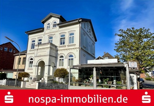 Hausansicht - Charmantes Wohn- und Geschäftshaus im Bäderstil