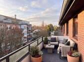 Sonniger West-Balkon - 3 Zimmer Etagenwohnung zum Kaufen in Hamburg