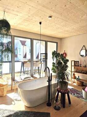 Galerie mit Badewanne - 