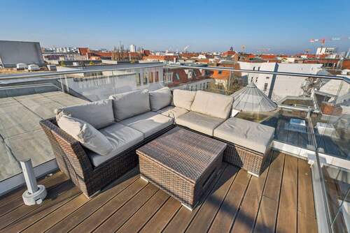 Großzügige Aufdachterrasse mit fantastischem Weitblick - 3 Zimmer Etagenwohnung in Berlin