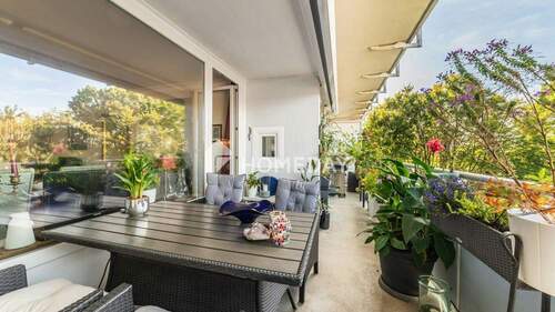 Loggia 1 - Heute investieren und später einziehen: 3-Zimmer-Wohnung mit 2 Loggien & gehobener Ausstattung