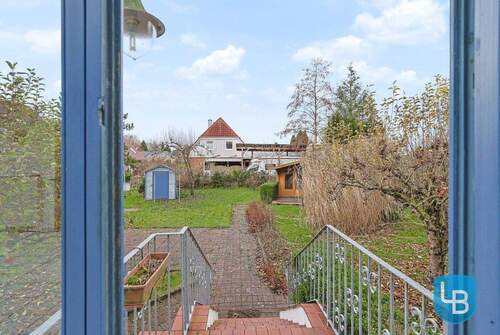 Ausgang aus dem Wintergarten... - 