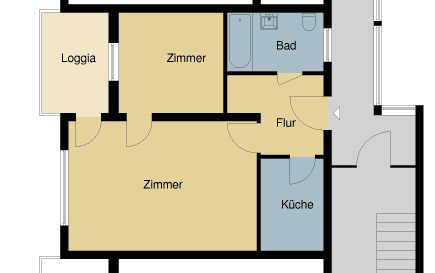 Clausthal Zellerfeld_Hüttenweg 10_1M.png - 2 Zimmer Etagenwohnung zur Miete in Clausthal-Zellerfeld
