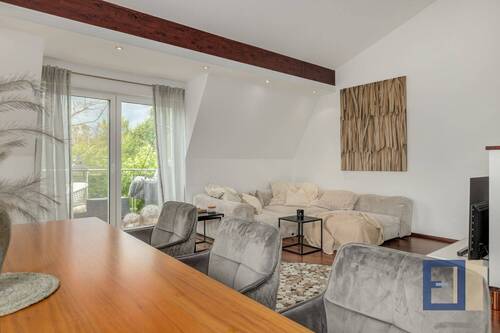 Wohnzimmer Ansicht 3 - Etagenwohnung mit 131,10 m&sup2; in Mörfelden-Walldorf zum Kaufen