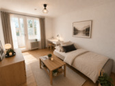 Zimmer visualisiert - 3 Zimmer Etagenwohnung zum Kaufen in Unterschleißheim