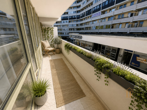 Balkon visualisiert - 