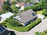 Hausansicht Vogelperspektive - 
