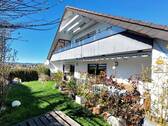 Hausansicht Gartenseite - 8 Zimmer Einfamilienhaus in Spechbach