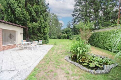 Garten mit Grillecke - 1 Zimmer Bungalow in Falkensee