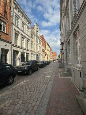 Blick in die Straße - 