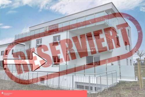 Vorderansicht - RESERVIERT: Bezugsfreie 3,5-Zimmer EG-Neubau-Wohnung in TOP-Lage von Trossingen