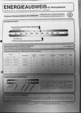 Energieausweis - 