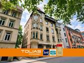 Titelbild - Stuck & Stadtgeflüster: 5-Zimmer-Altbauwohnung mit Balkon im Heusteigviertel