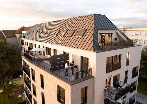 Außenansicht Objekt - 3 Zimmer Terrassenwohnung zur Miete in Nürnberg