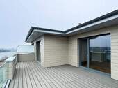 Dachterrasse - SchleiGlück in Kappeln: Neubau-Eigentumswohnung Haus 9 Wohnung 9 mit atemberaubendem Wasserblick!