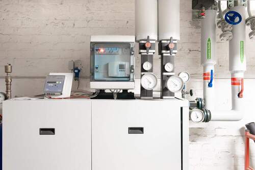 Fernwärme im Keller - 